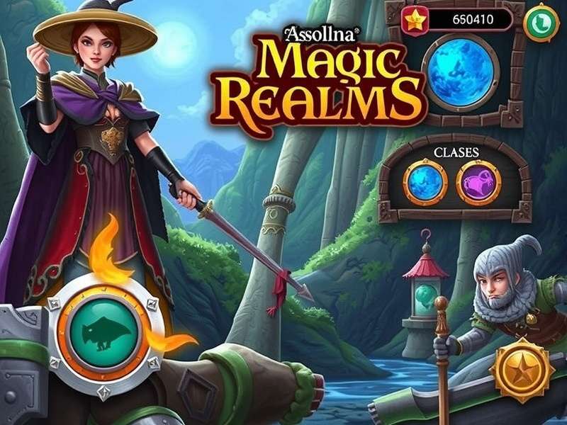 Assolna Magic Realms Gameplay Screenshot